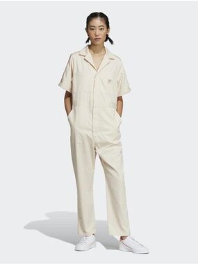 Adidas Originals Women's Cream Boiler Suit